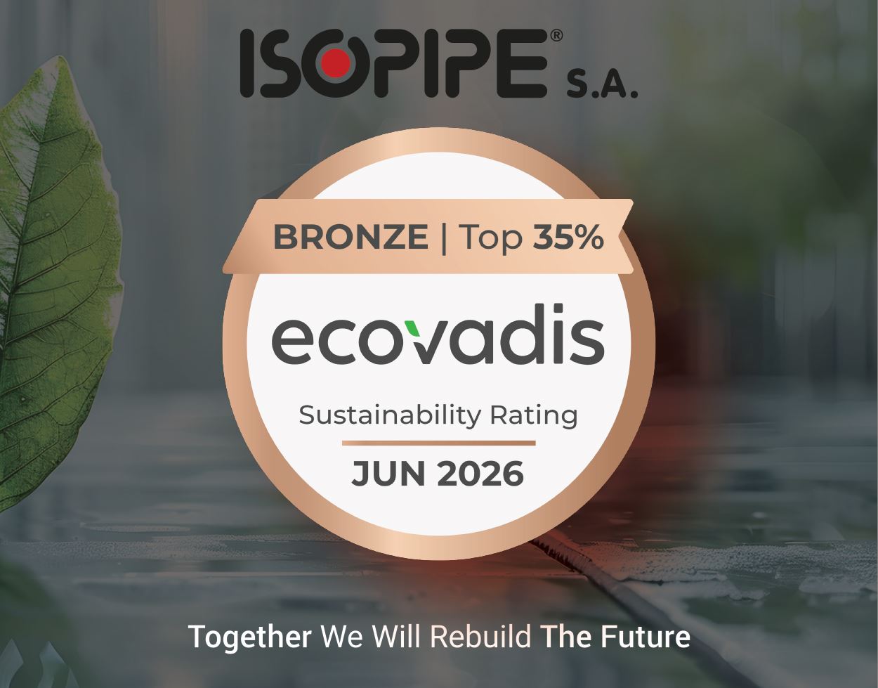 isopipe-ecovadis-bronze-medal